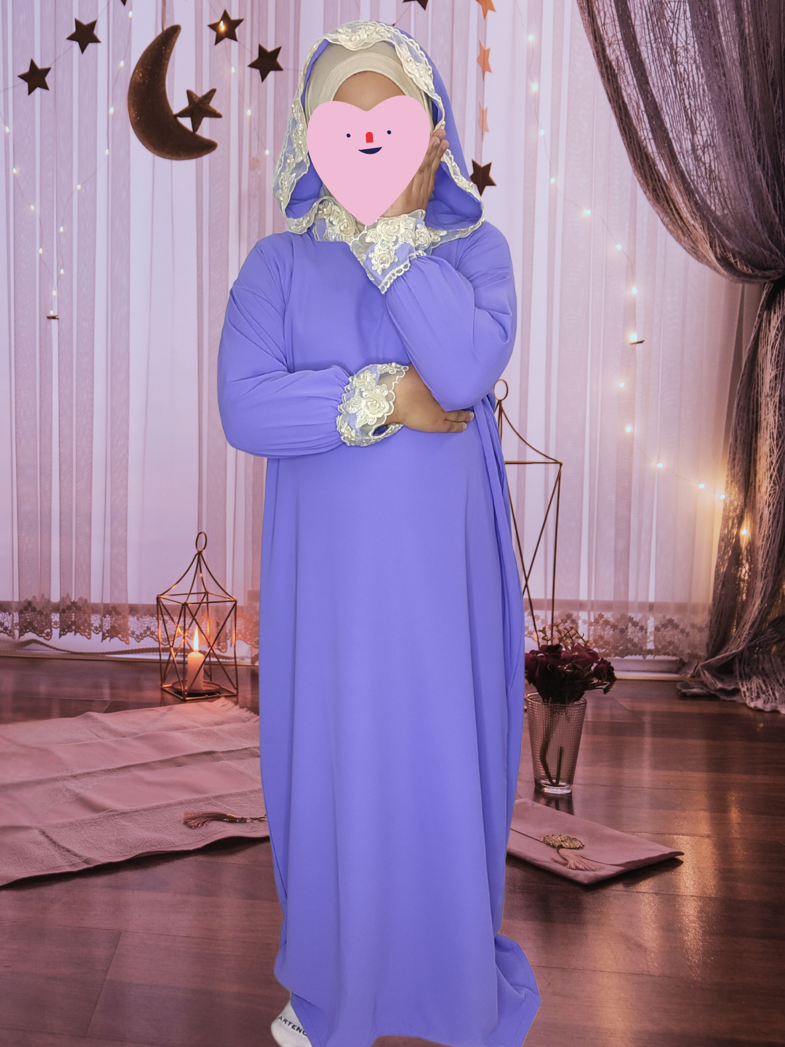 Abaya Élégante pour Fille - عباية بناتية راقية