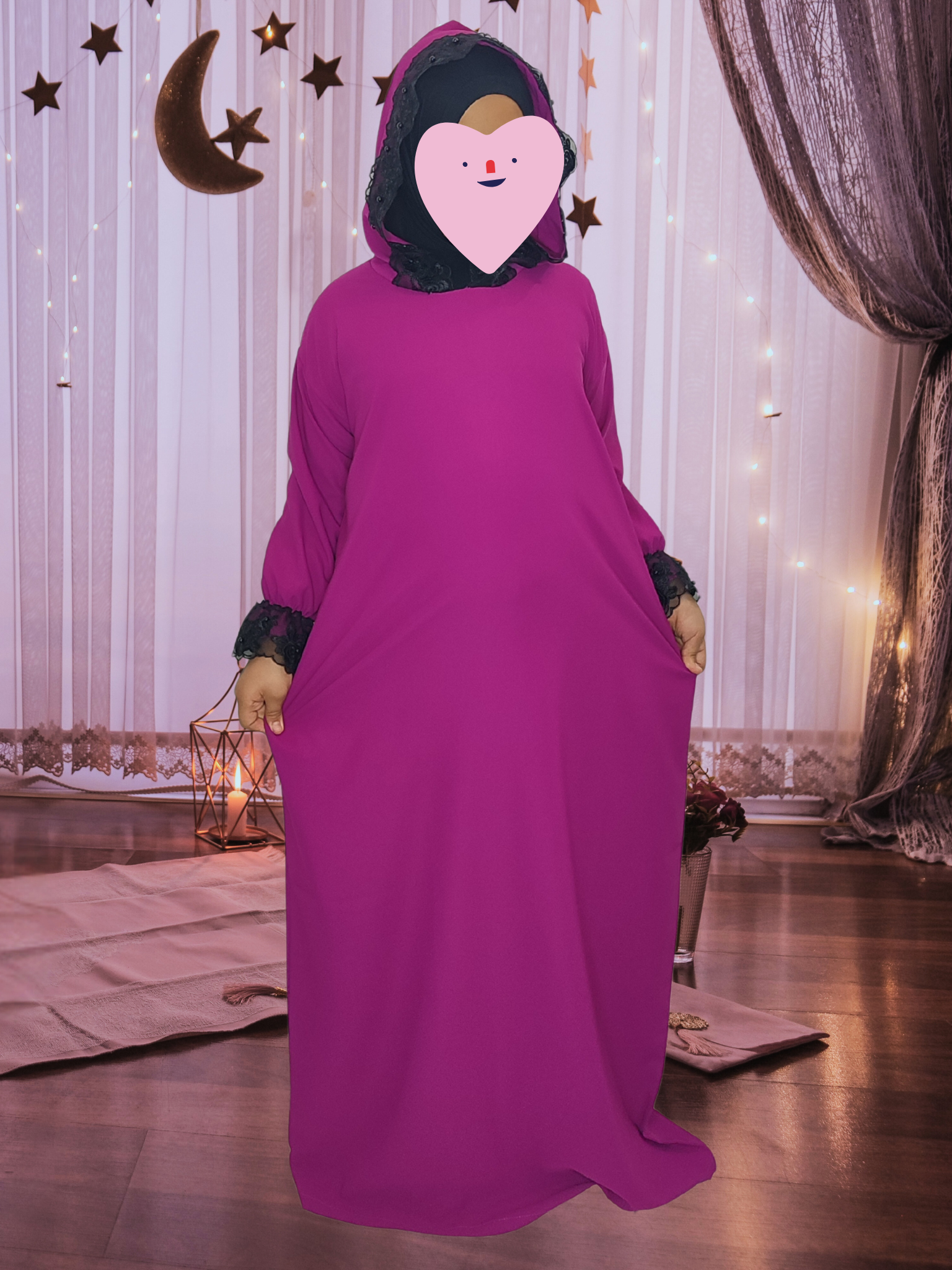 Abaya Élégante pour Fille - عباية بناتية راقية