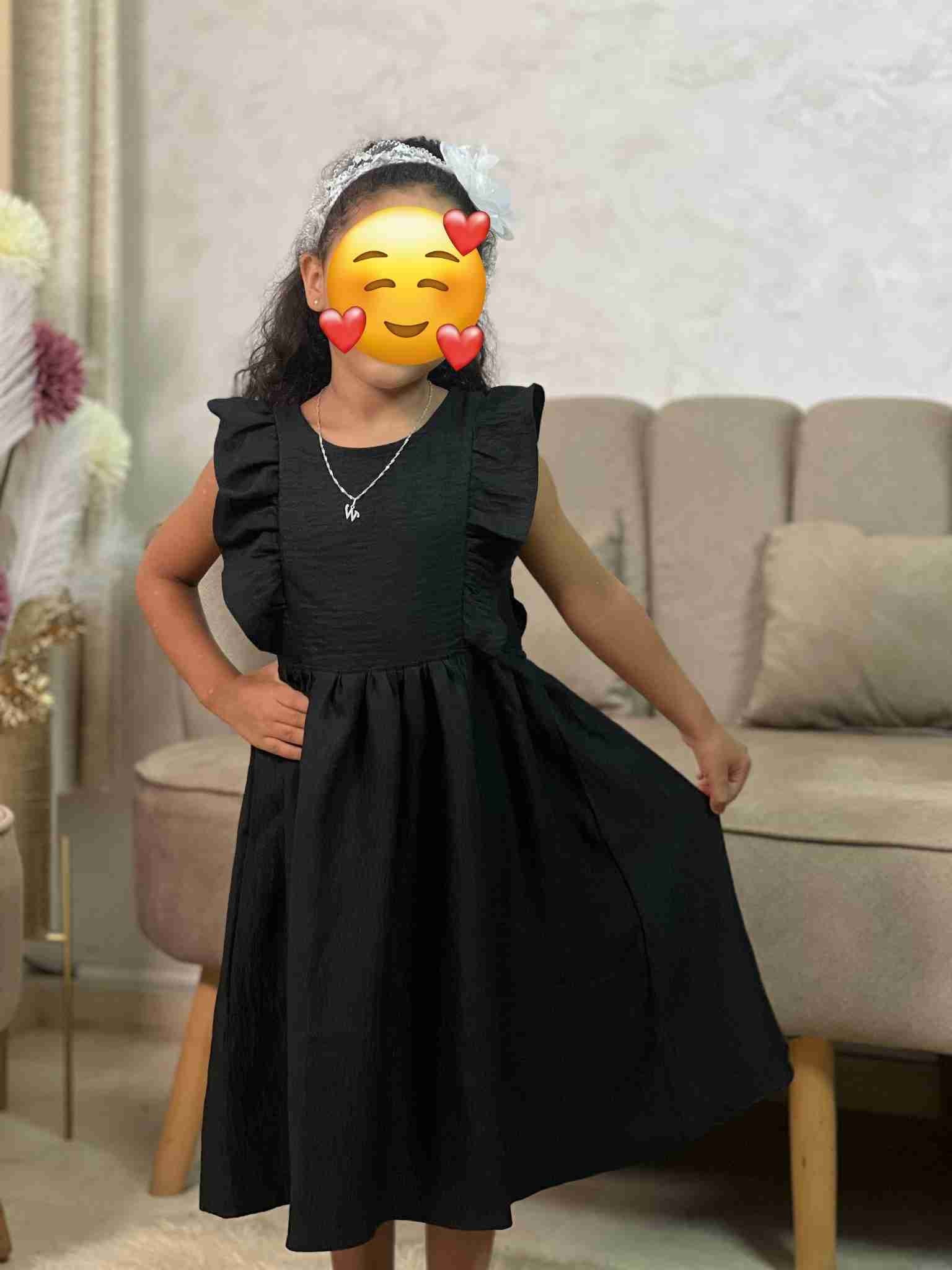 -🌸 فستان بناتي صيفي مبرد و مريح -