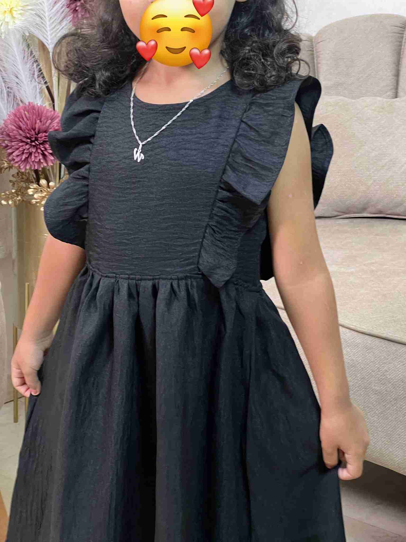 -🌸 فستان بناتي صيفي مبرد و مريح -